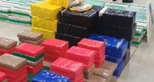 8.000 kg cocaïne uit Suriname onderschept in Spanje