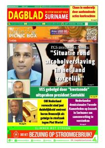 Dagblad Suriname woensdag 8 mei 2024