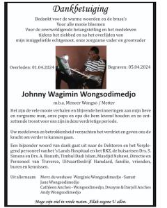 Johnny Wagimin Wongsodemedjo