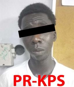 Leden RBTP houden 27-jarige verdachte van diefstal in ressort Latour aan