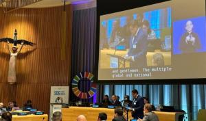 President Santokhi: ‘Regering heeft SDG’s integraal geïncorporeerd in