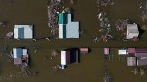 Rusland: Kolossale overstromingen richting Kurgan
