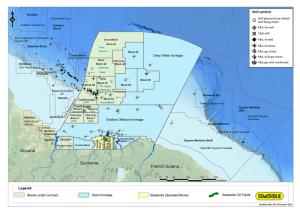 Suriname op goed spoor, eerste olie voor 2028 gepland