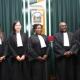 Vijf advocaten beëdigd tot advocaat bij het Hof van Justitie