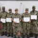 Zeven militairen bevorderd tot tweede luitenant na afronding cursus