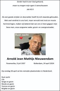 Arnold Jean Mathijs Nieuwendam