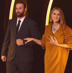 Celine Dion legt uit waarom ze een jas droeg op het 2024 Grammy-podium