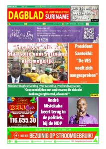Dagblad Suriname vrijdag 10 mei 2024