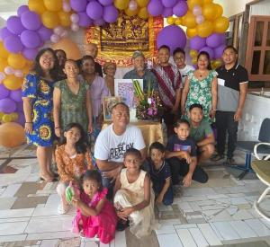 Echtpaar Karijodikromo-Wiromamat viert gouden huwelijk