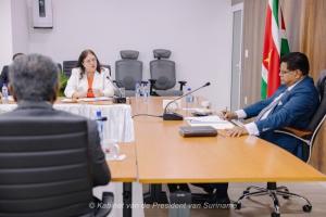 Guscina: ‘IMF vastberaden om Suriname te blijven ondersteunen’