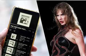 Taylor Swift breekt record op Spotify met meer dan één miljard streams