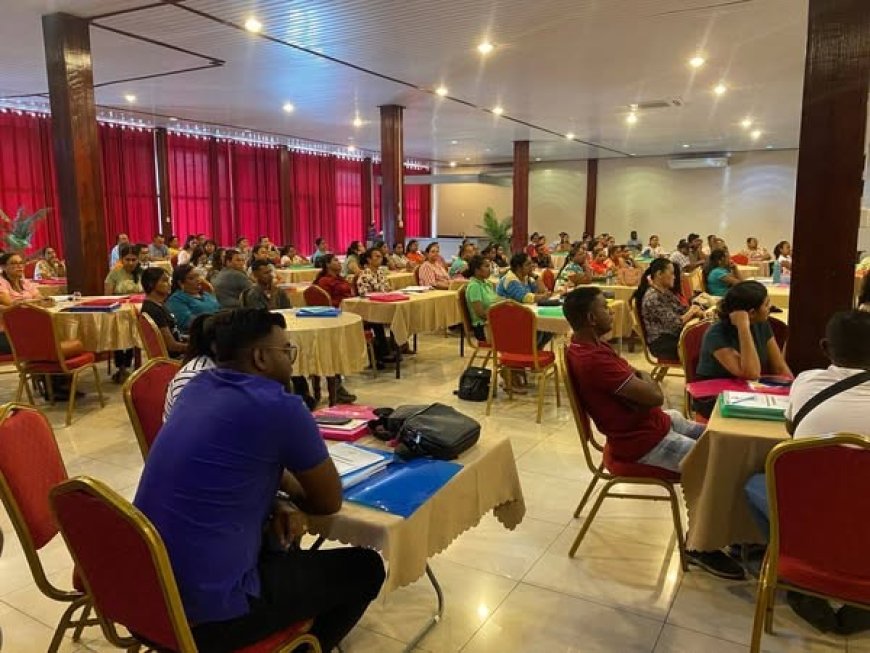 Trainingvan stembureauleden gestart in Nickerie