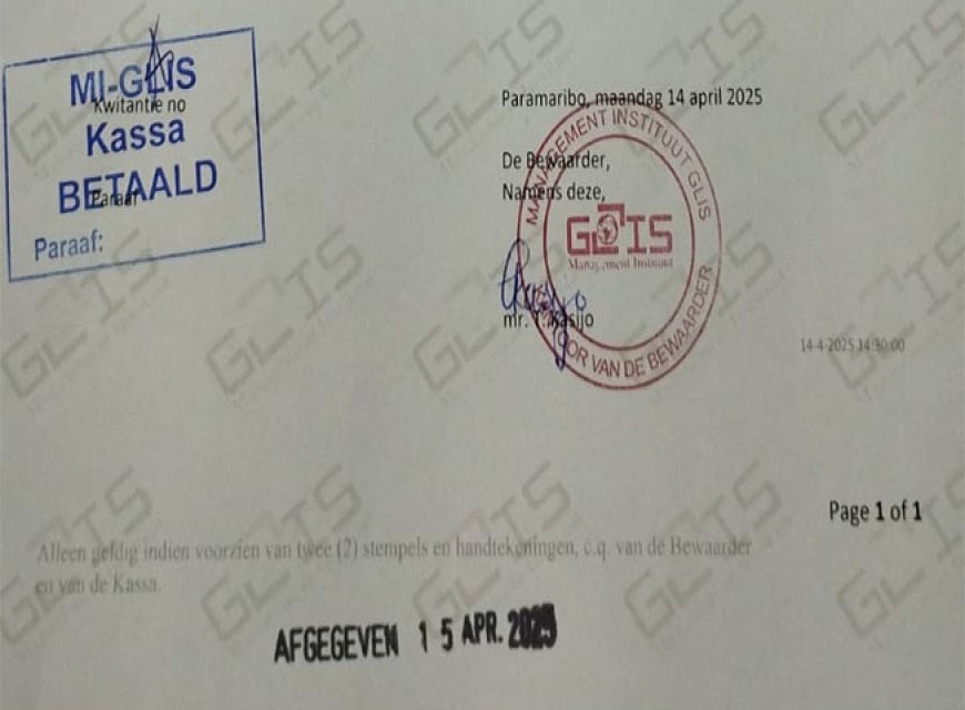 Somohardjo: Uit angst voor vp heeft president het volk voorgelogen