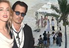 Huwelijk Johnny Depp en Amber Heard liep al mis op de trouwdag