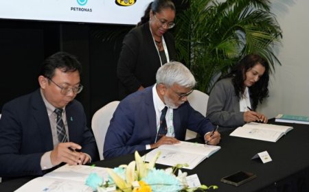 Petronas en Staatsolie ondertekenen contract voor Blok 66 in Surinaamse diepzee