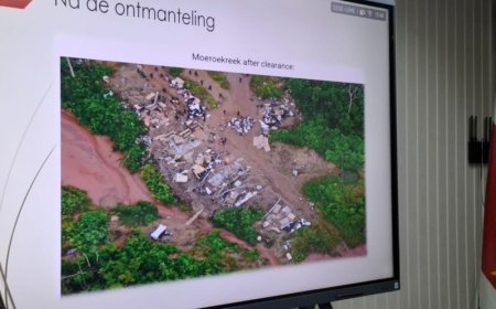 Politie waarschuwt voor instortingsgevaar tunnels in mijnen Murukriki