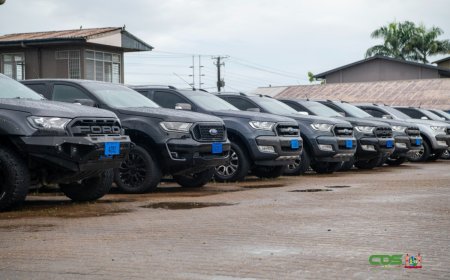 36 pick-ups overhandigd aan KPA, KBS en BBS ter versterking nationale veiligheid