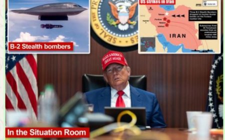 Amerika weer in  oorlog:   Trump bombardeert Iran