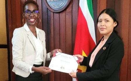Ambassade van Suriname in Guyana faciliteert ‘Diplomaat voor een dag’