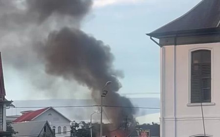 Woonhuis op terrein Financiën afgebrand