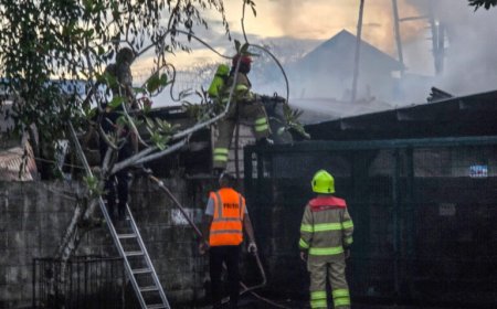 Brand aan de Mirandastraat