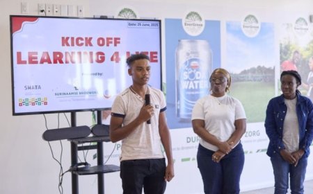 Surinaamse Brouwerij trapt leerproject af: veerkrachtige jeugd centraal