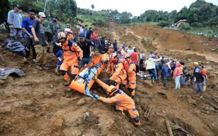 Zeker 11 doden in Colombia in door regen veroorzaakte aardverschuiving
