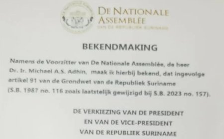 Kandidaatstelling president en vicepresident open tot donderdag 3 juli