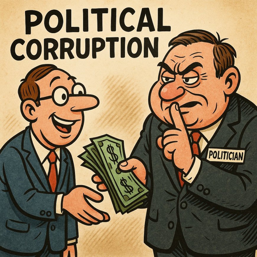 Omkoping in de DNA? – Politiek te koop!