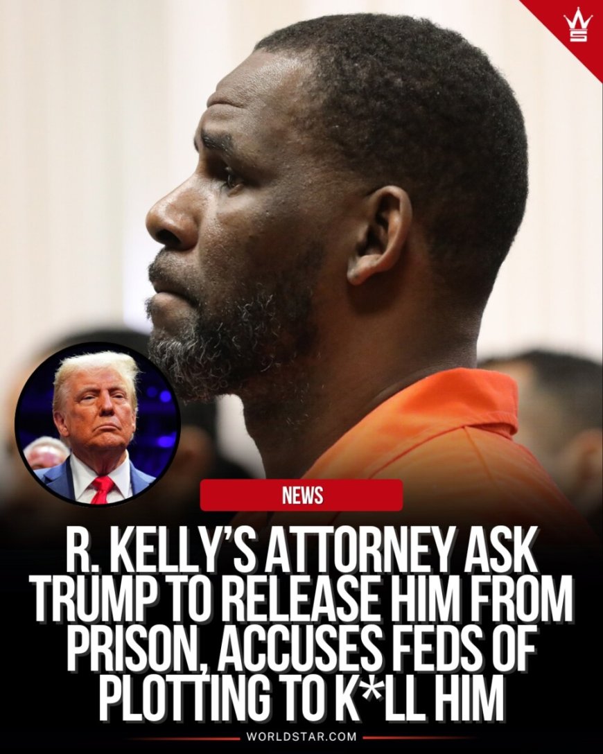 R. Kelly’s advocaten waarschuwen voor levensgevaar in gevangenis – vragen Trump om hulp