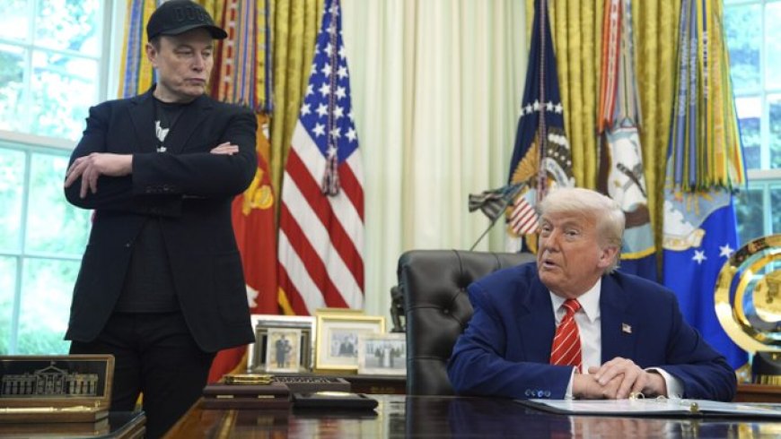 Elon Musk deed afstand van zijn vete met de Amerikaanse president Donald Trump en schreef op 