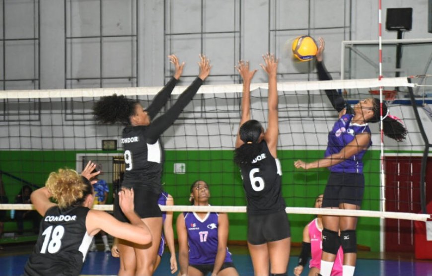 Yelyco opent vrouwen volleybalfinale met simpele triomf