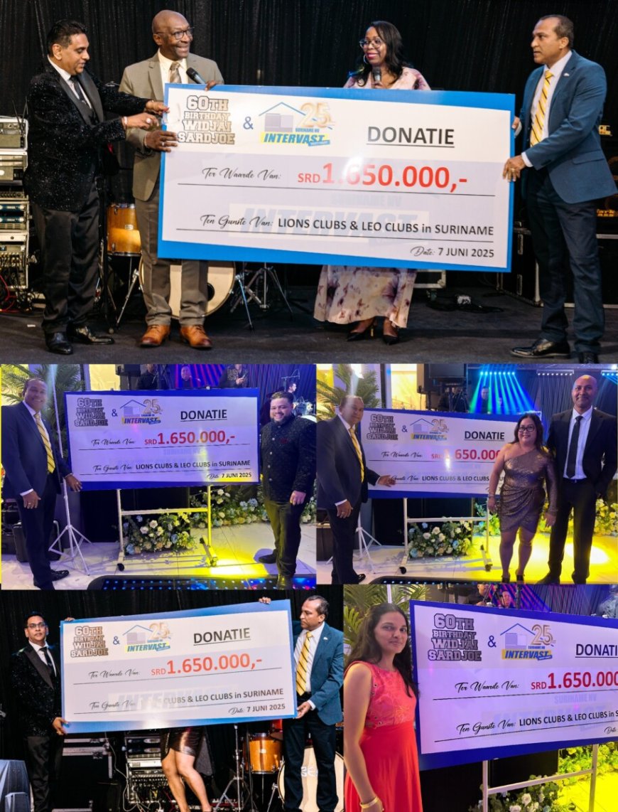 Intervast Suriname NV en Widjai Sardjoe gaven terug