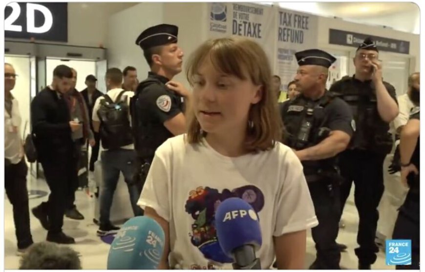 Interview met Greta Thunberg over Gaza en behandeling door Israëlische autoriteiten