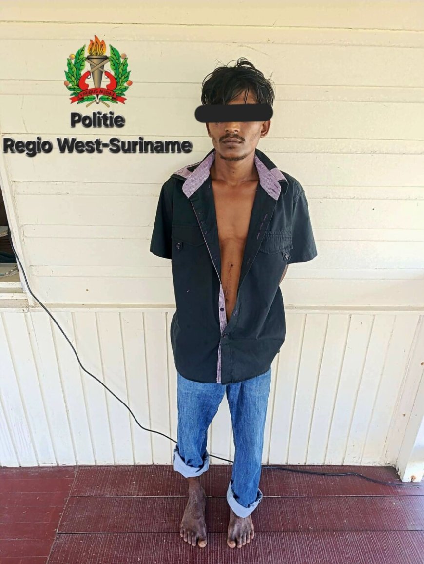 Heler (34) in Nickerie opgepakt die gestolen goederen van aangehouden ‘Mek’ kocht