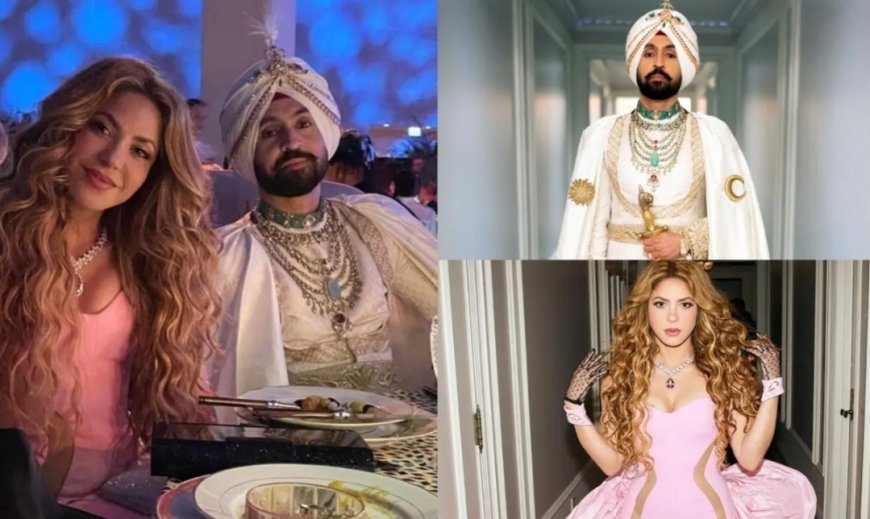 Diljit Dosanjh over rit met Shakira in auto tijdens Met Gala 2025