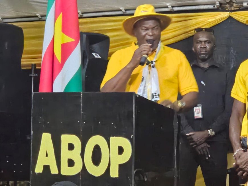 Politieke herpositionering na Santokhi-Brunswijk Regering: ABOP in de schaduw van de ‘Groep v