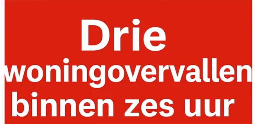 Gewapende overvallen achter elkaar in Paramaribo en Wanica