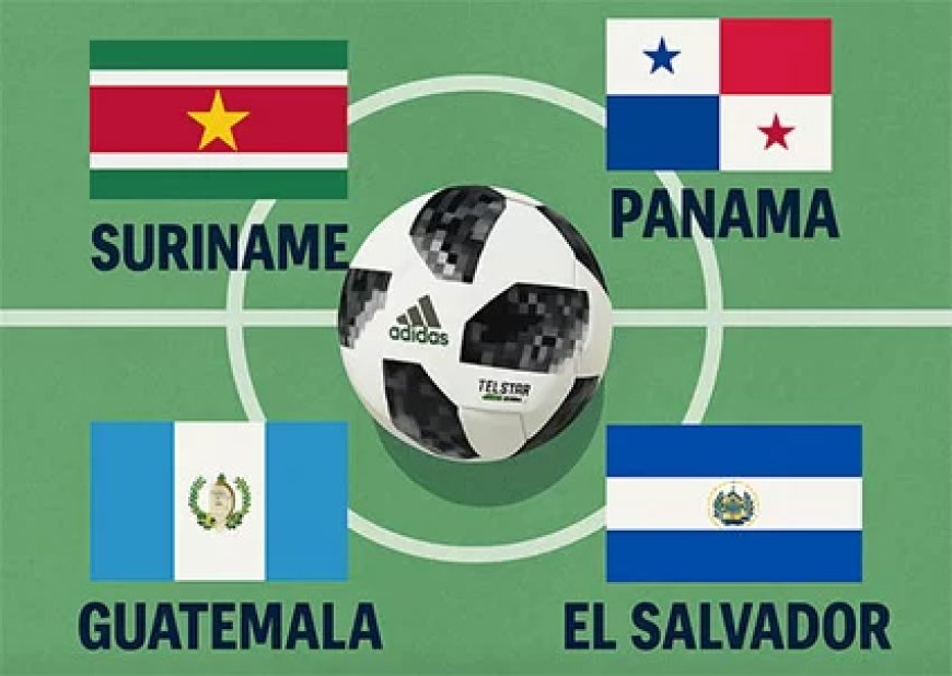 Suriname tegen Panama, Guatemala en El Salvador in WK-kwalificatie
