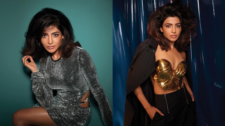 Samantha Ruth Prabhu wekt weer koninklijke charme tot leven geïnspireerd door Art Deco