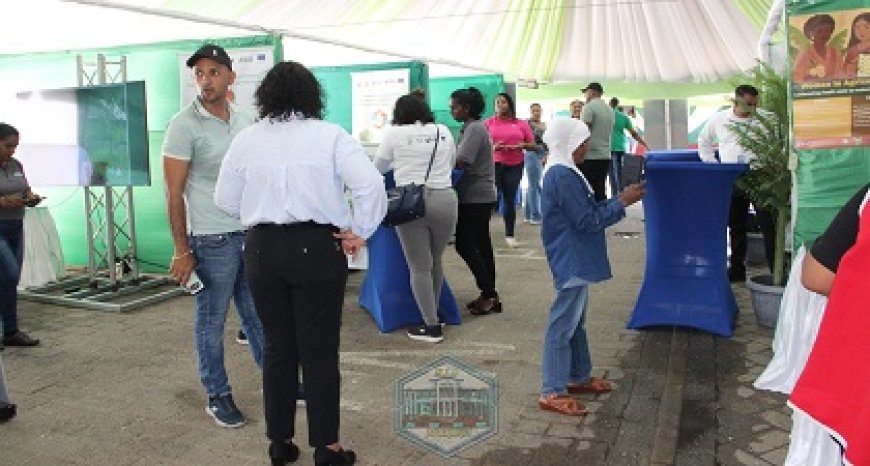 LVV Women in Agriculture Beurs gehouden in Nickerie