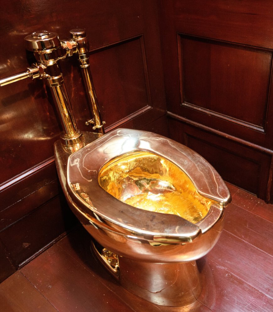 Twee Britten veroordeeld tot jaren cel voor diefstal 18 karaats gouden toilet 