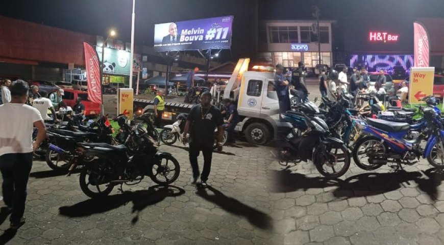 18 bromfietsen met ‘drukpijp’ in beslag genomen bij actie bij Shell Wilhelminastraat