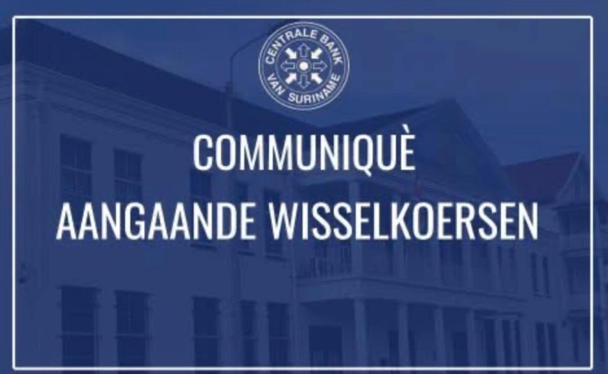 Centrale Bank van Suriname waarschuwt tegen valutaspeculatie