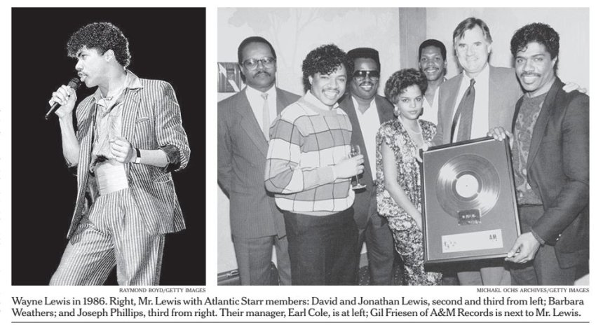 Wayne Lewis, 68, Zanger Die Atlantic Starr Toppen van de ’80s Popcharts Tilde