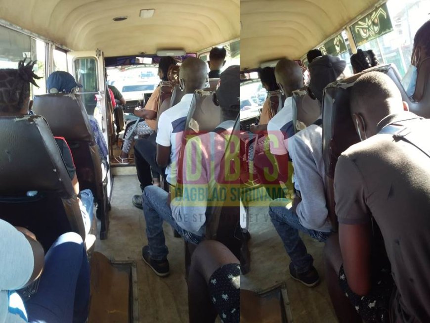 Senioren burgers Henna en Jacob en hun ervaringen met busvervoer in Suriname 