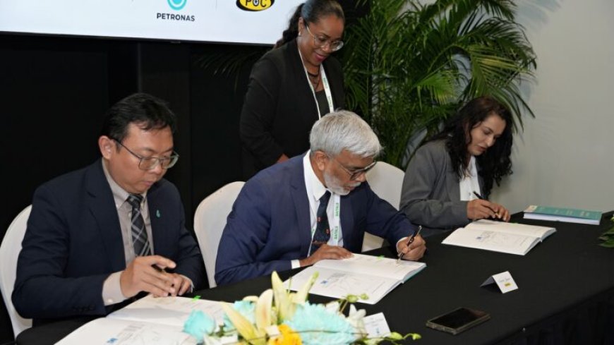 Petronas en Staatsolie ondertekenen contract voor Blok 66 in Surinaamse diepzee
