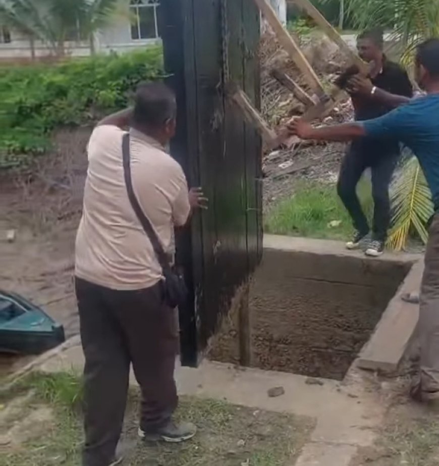 Commissariaat Nickerie pakt sluizen aan