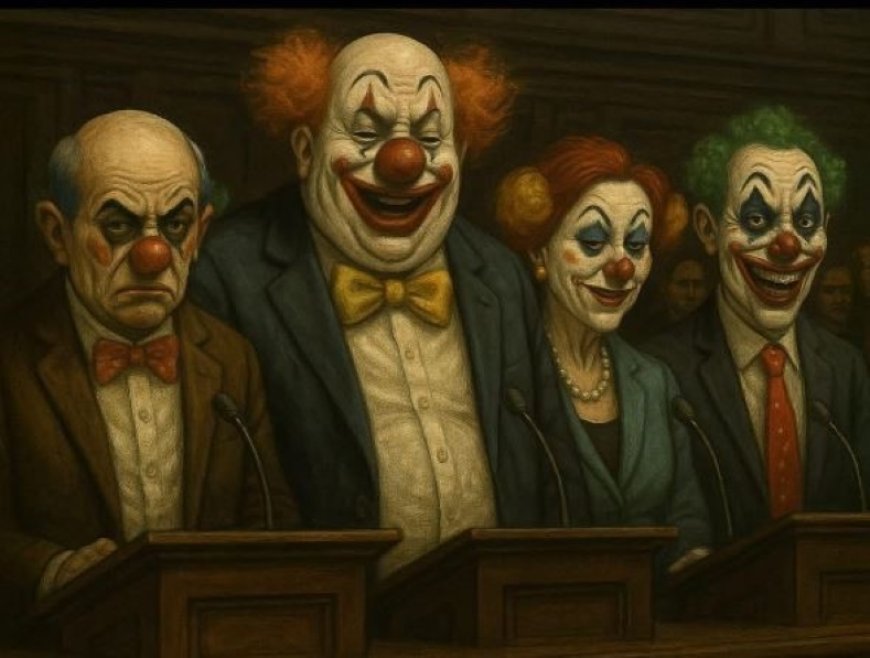 Politieke circus in crisis: Clowns overal, maar niemand lacht