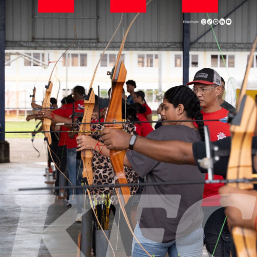 Open dag boogschietsport bij Witte Lotus goed bezocht